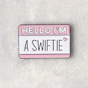 Taylor Swift Hello I’m A Swiftie Enamel Pin